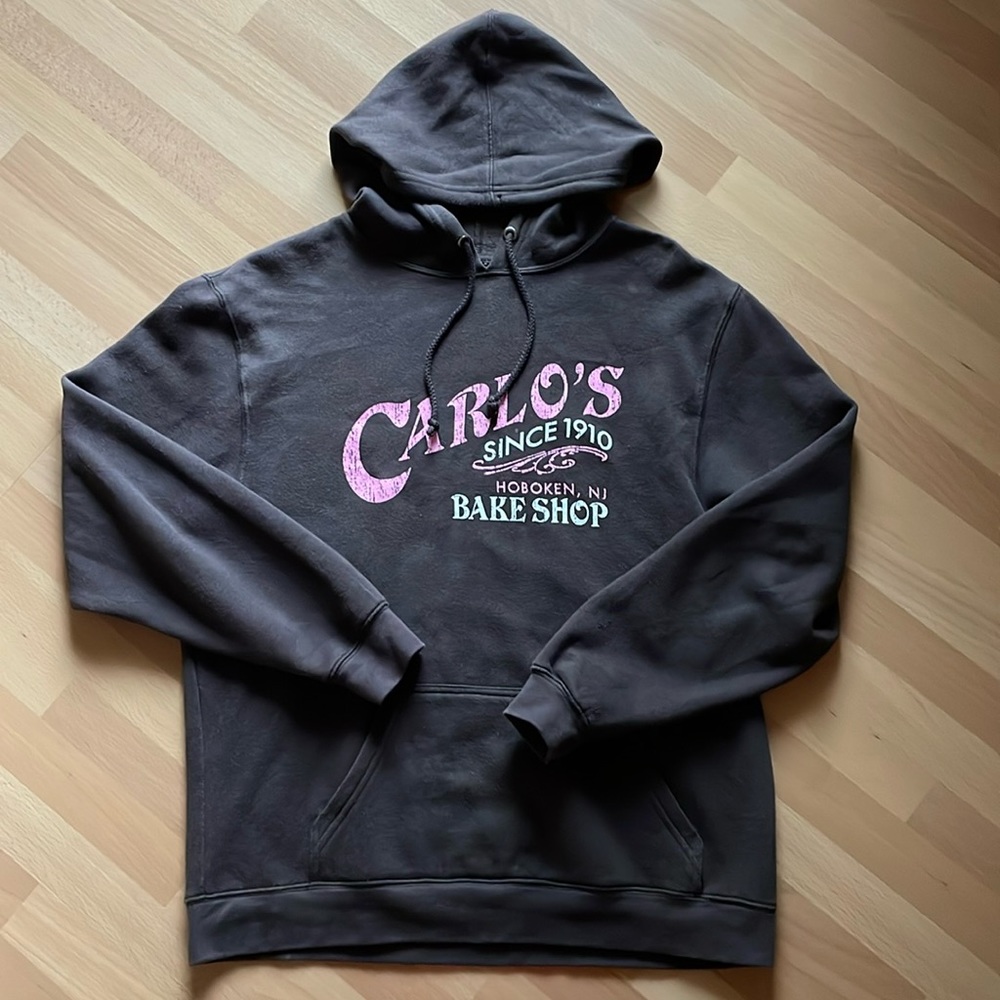 Brown hoodie